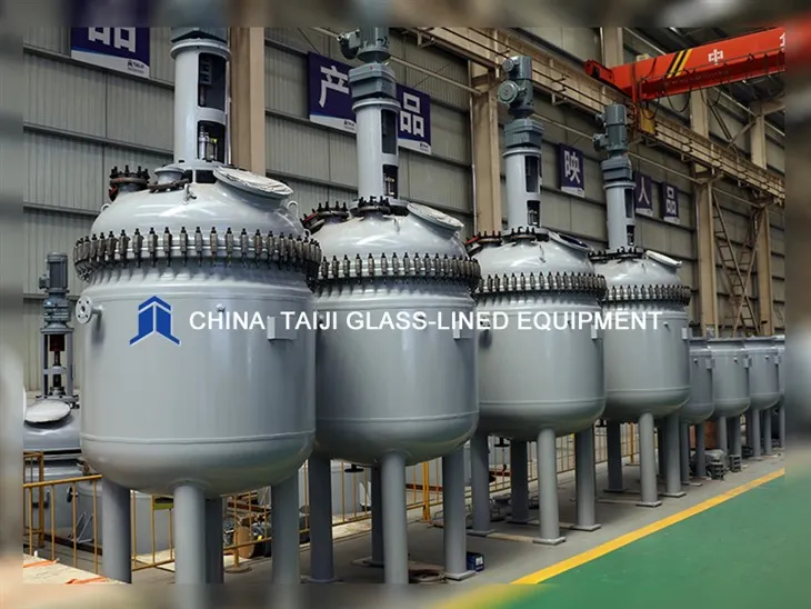 8000L\10000L\12500L\16000L K Type Glass Lined Reactors